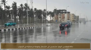 طقس اليوم: أجواء مشمسة في الشمال وموجة حر محلية تضرب مناطق الجنوب